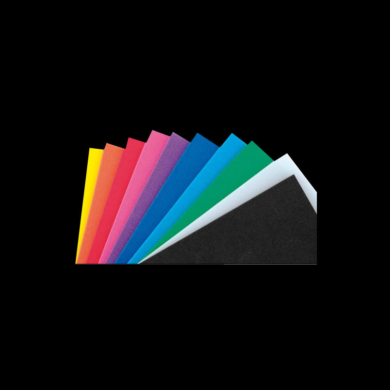 10 Feuilles Mousse 20X30Cm Couleurs Assorties Ctop 4000