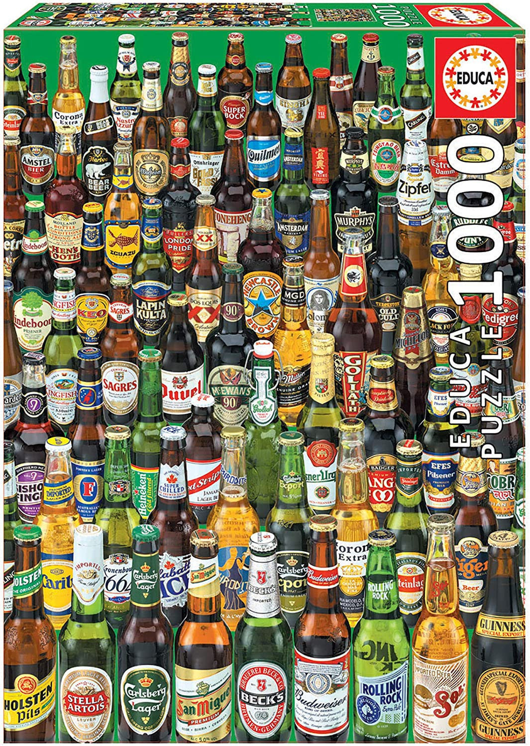 Puzzle - Les bières du monde - 1000 pièces - Educa