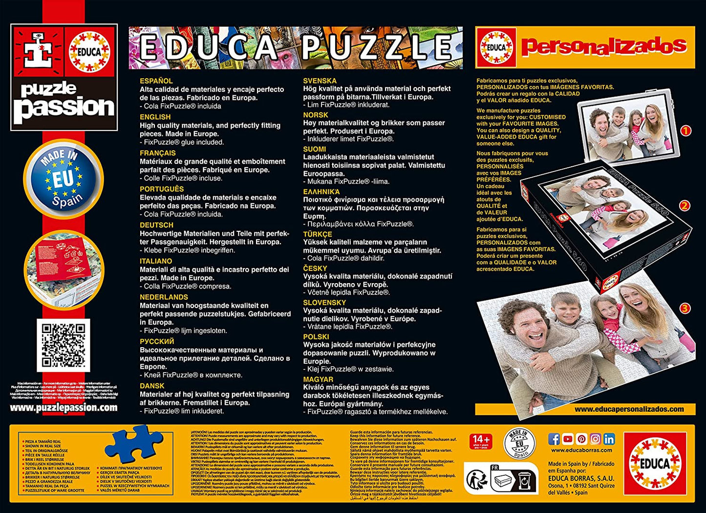 Puzzle - Les bières du monde - 1000 pièces - Educa
