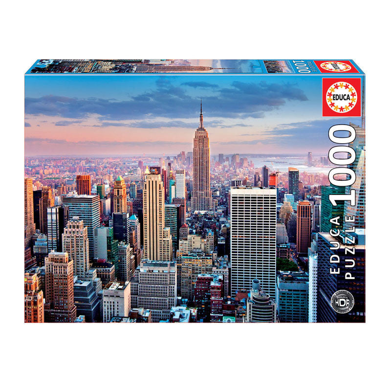Puzzle Midtown Manhattan à New York 1 000 pièces - Educa