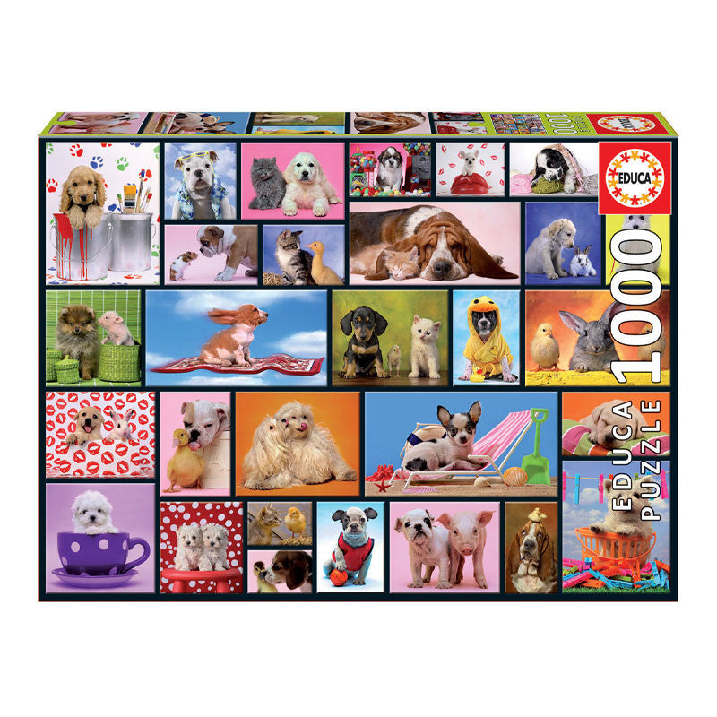 Puzzle Moments partagés 1 000 pièces - Educa