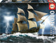 Puzzle - Tempête de mer - Bateau - Caravelle - 1000 pièces - 68x48cm - Educa