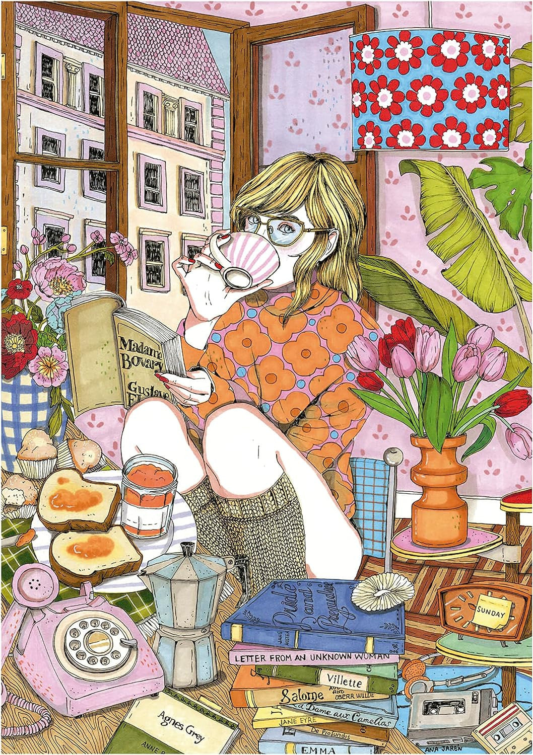 Puzzle - 1000 pièces - Un temps pour soi - 48x68cm - Educa