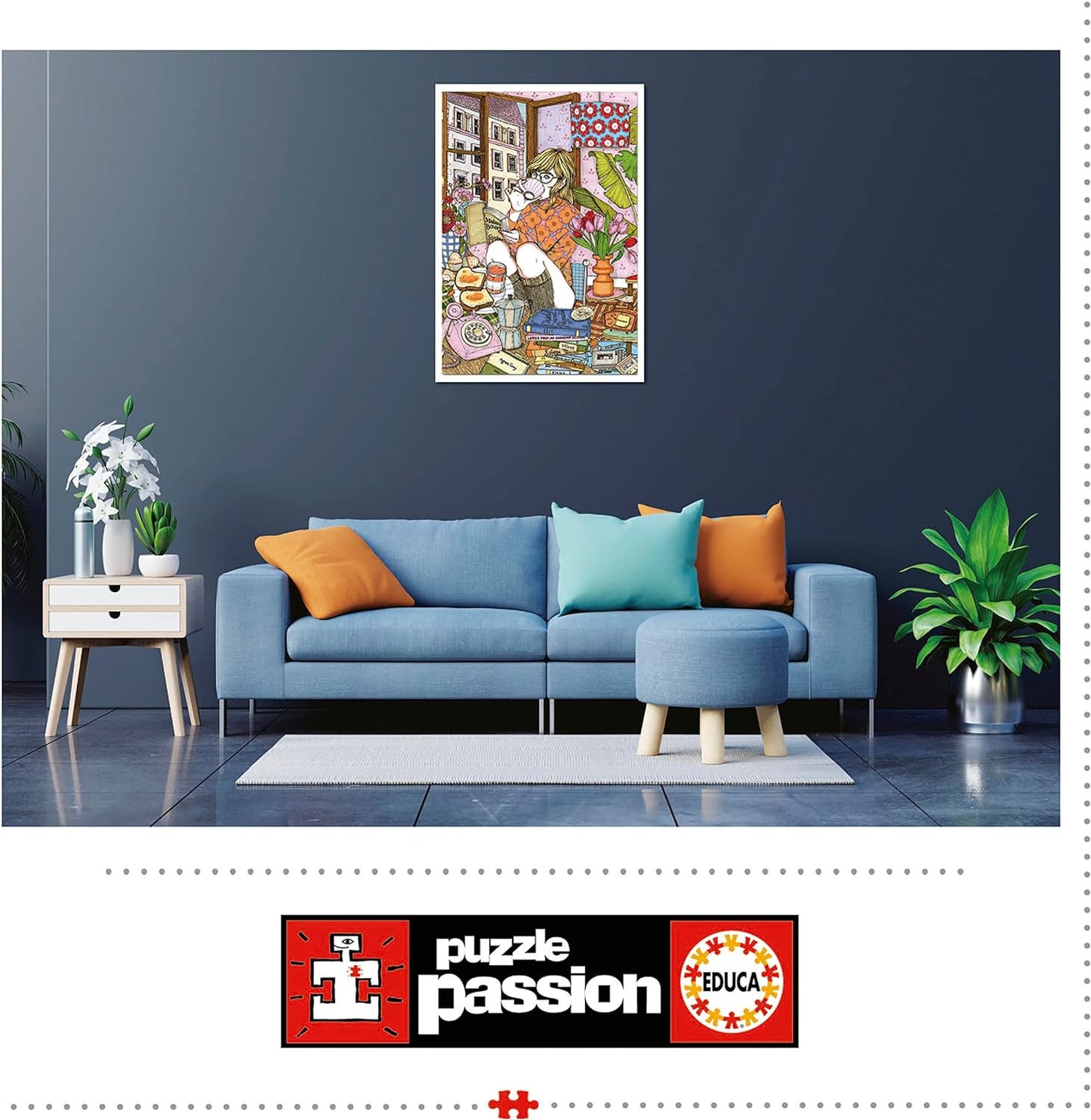 Puzzle - 1000 pièces - Un temps pour soi - 48x68cm - Educa
