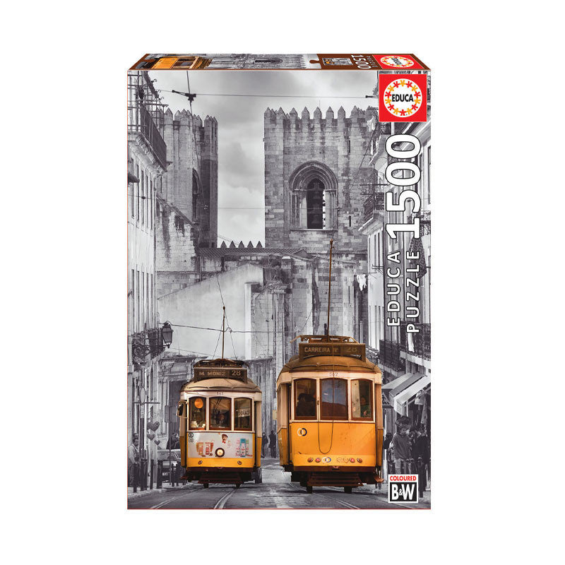 Puzzle Quartier de la Alfama à Lisbonne 1 500 pièces - Educa