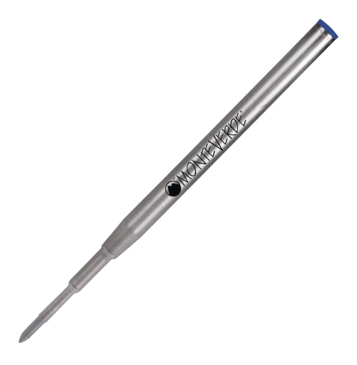 Recharges pour stylo gel - Montblanc - Bleu - Pointe moyenne - Lot de 2 recharges