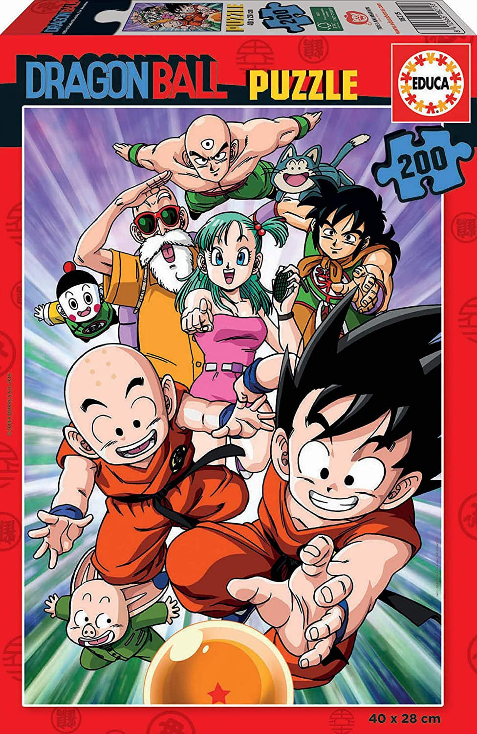 Puzzle - Dragon Ball Z - 200 pièces - 40x28cm - Educa
