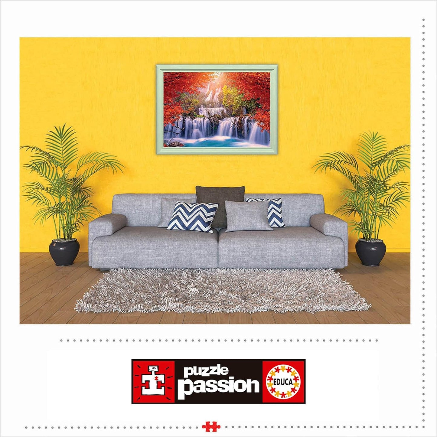 Puzzle - 2000 pièces - Cascade en Thaïlande - 96x68cm - Educa