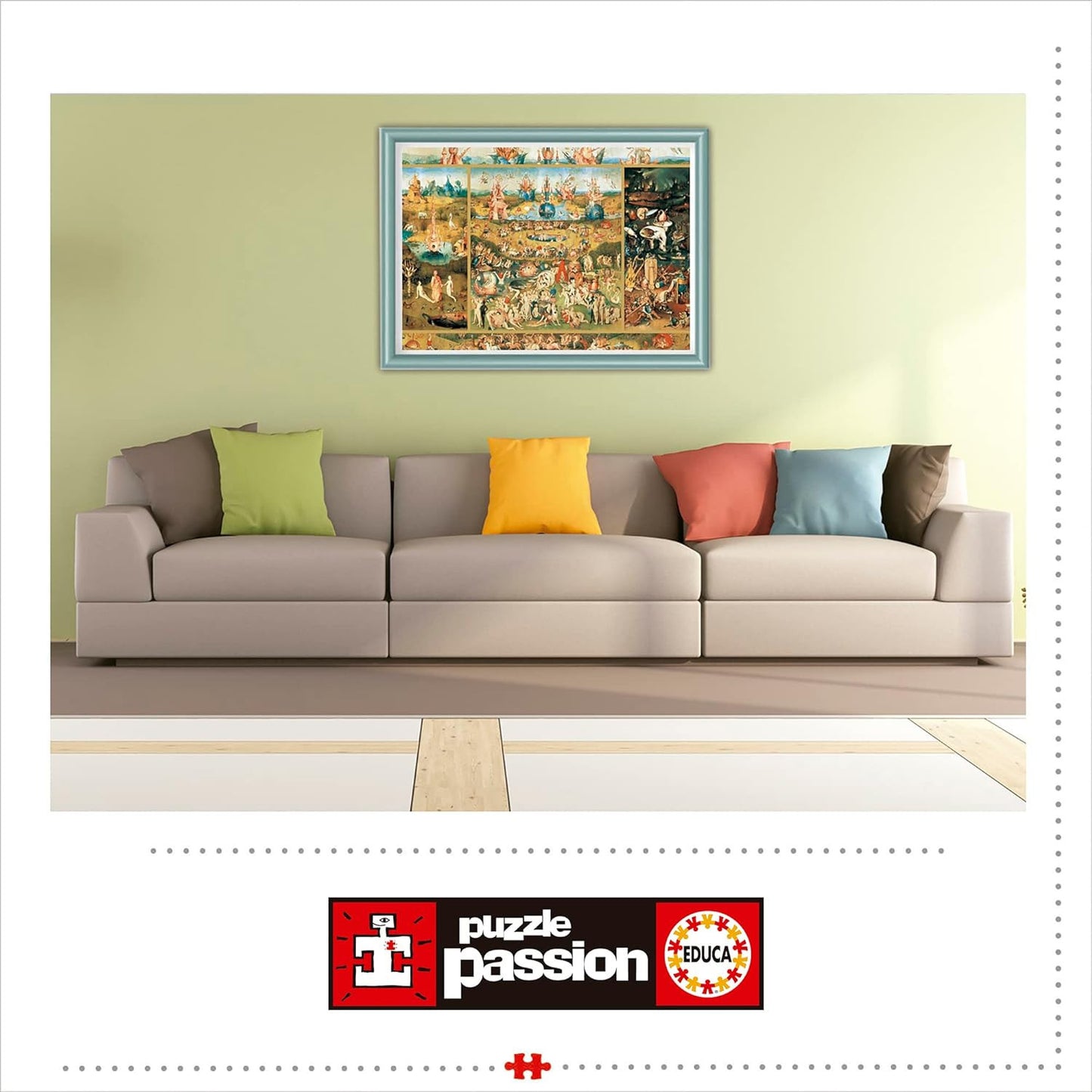 Puzzle - 2000 pièces - Le Jardin des Délices - 96x68cm - Educa