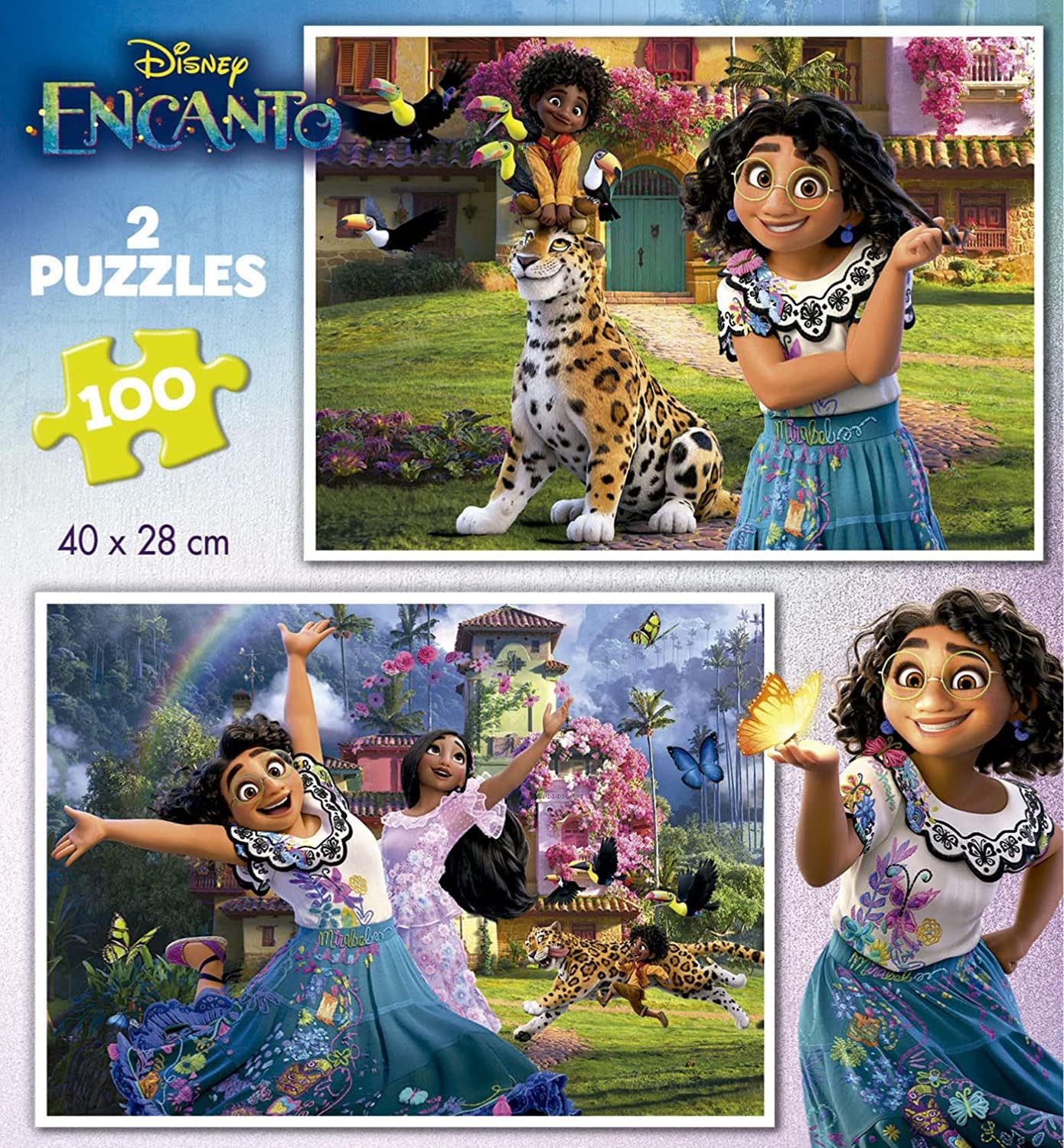 Puzzle - Disney - Encanto - 2 puzzles de 100 pièces - Dès 5 ans