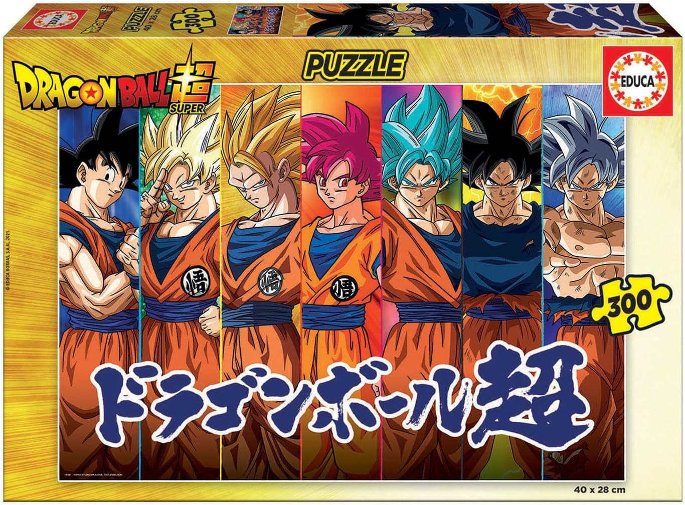 Puzzle - 300 pièces - Dragon Ball Z Super - 40x28cm - Educa