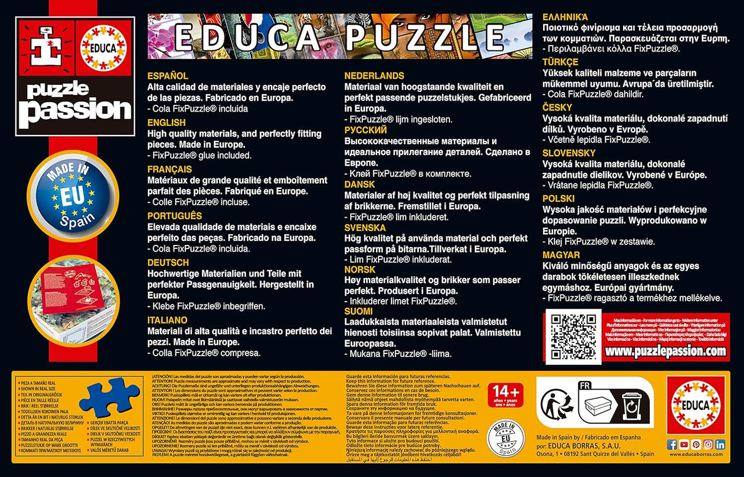 Puzzle - 3000 pièces - Ville de Colmar - 120x85cm - Educa