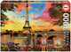 Puzzle - 3000 pièces - Coucher de soleil sur Paris - 120x85cm - Educa
