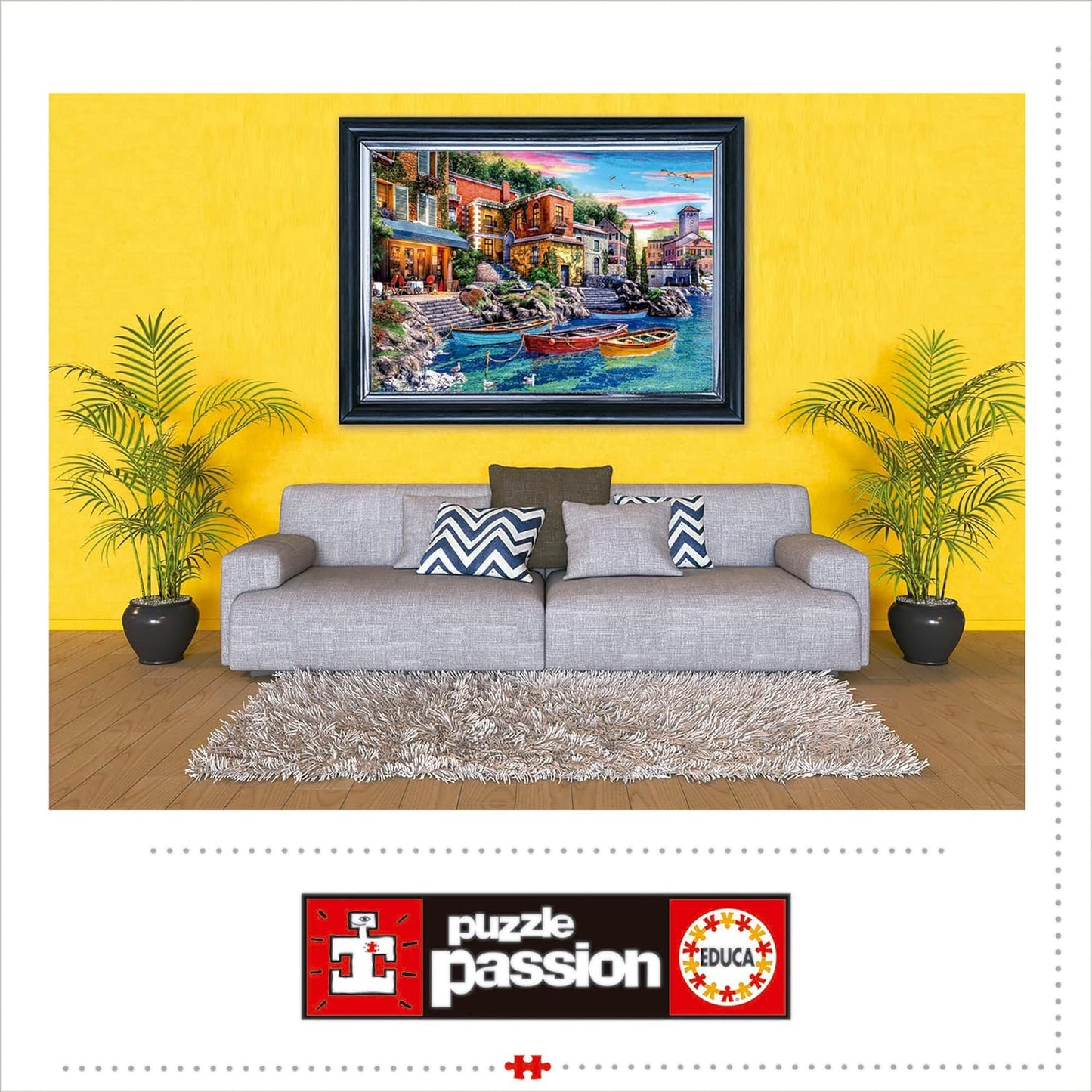 Puzzle - 3000 pièces - Coucher de soleil à Côme - 120 x 85 cm - Educa