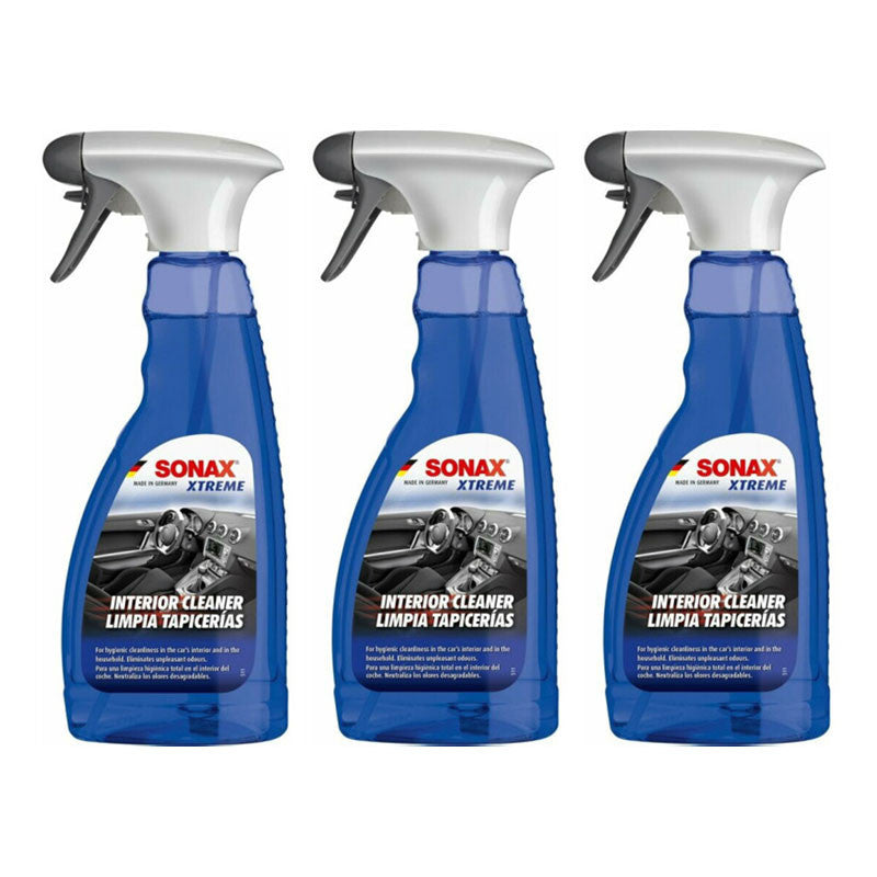 Produit nettoyant - Intérieur de voiture - SONAX - Xtreme - 500ml - Lot de 3