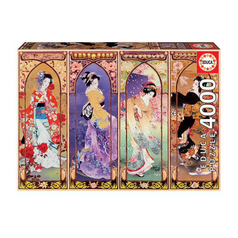 Puzzle Collage Japonais 4 000 pièces - Educa