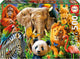 Puzzle - 500 pièces - Les animaux sauvages - 48x34cm - Educa