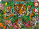 Puzzle - 500 pièces - Les tigres dans la jungle - 48x34cm - Adulte/Enfant - Educa