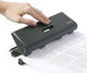 Perforateur - 4 trous - Métal - Noir - Capacité 16 feuilles - Rapesco