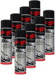 8 bombes de peinture - Carrosserie voiture - Racing - Noir mat - 500ml