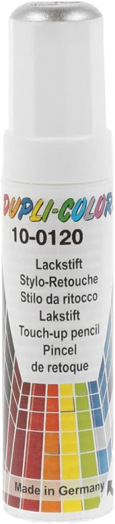 Stylo de retouche peinture pour carrosserie - Argent métallisé - 10-0120 - Duplicolor