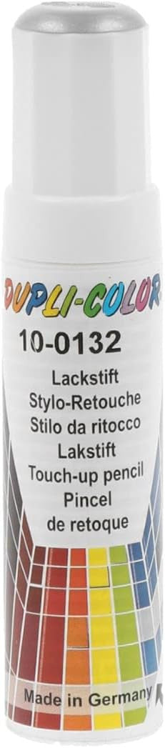 Stylo de retouche peinture pour carrosserie - Argent métallisé - 10-0132 - Duplicolor