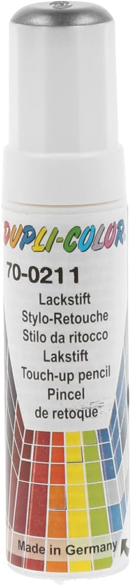 Stylo de retouche peinture pour carrosserie - Gris métallisé - 70-0211 - Duplicolor