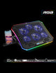 Refroidisseur - Pour ordinateur portable - Compatible de 10 à 17 pouces - Rétroéclairé - Spirit of Gamer - AIRBLADE 1200