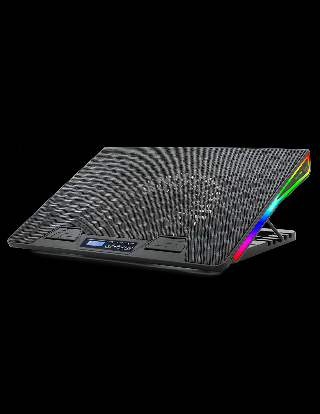 Refroidisseur - Pour ordinateur portable - Compatible de 10 à 17 pouces - Rétroéclairé - Spirit of Gamer - AIRBLADE 800