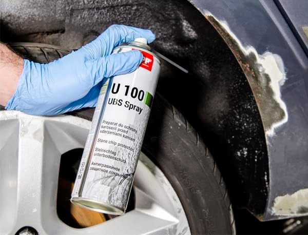 Protection bas de caisse - Noir - Anti gravillon - Protection voiture - APP U100 - 500ml