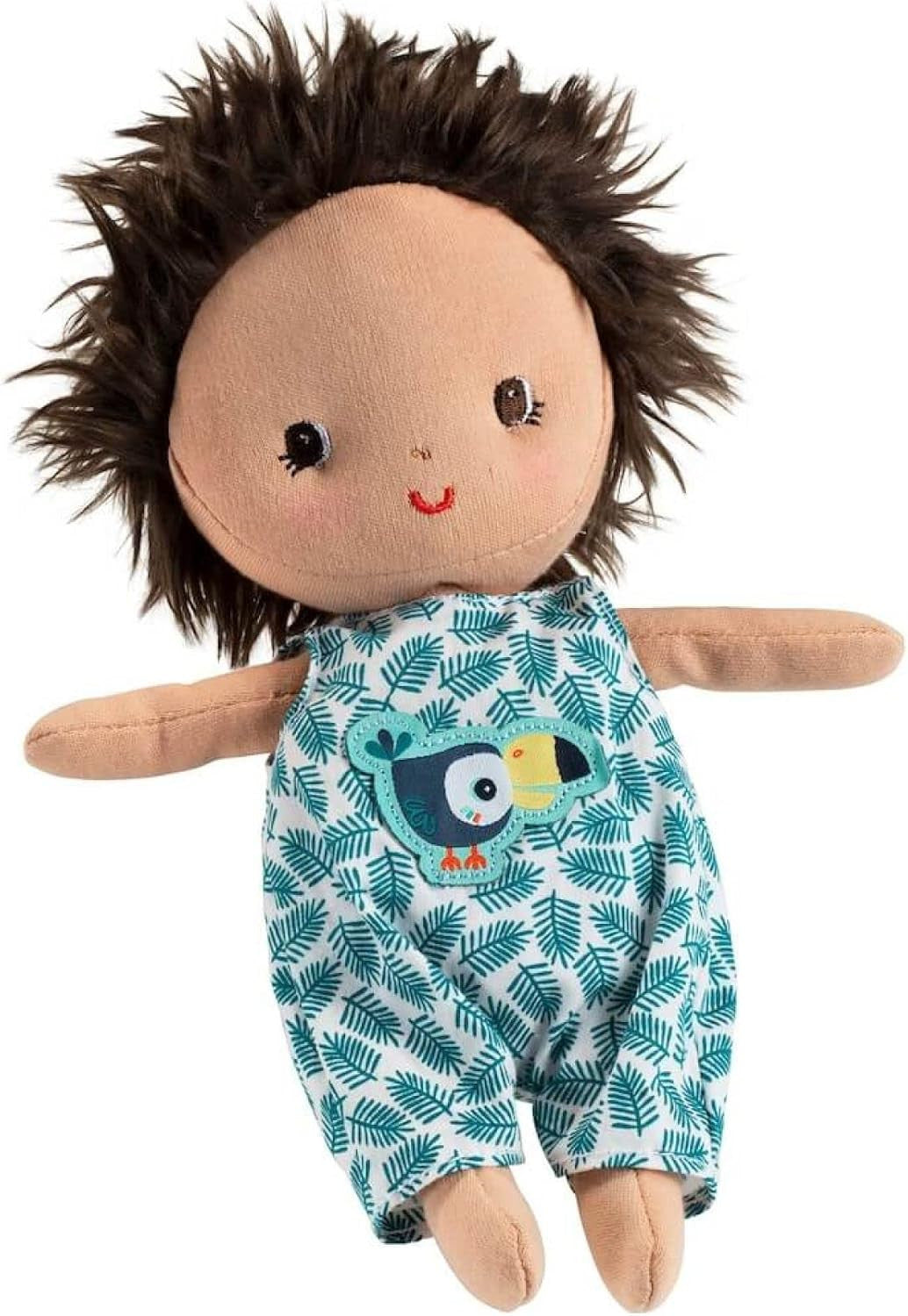 Peluche - Bébé Ari et son couffin - Poupon - Dès 1 an - 22cm - Tissu - Lilliputiens