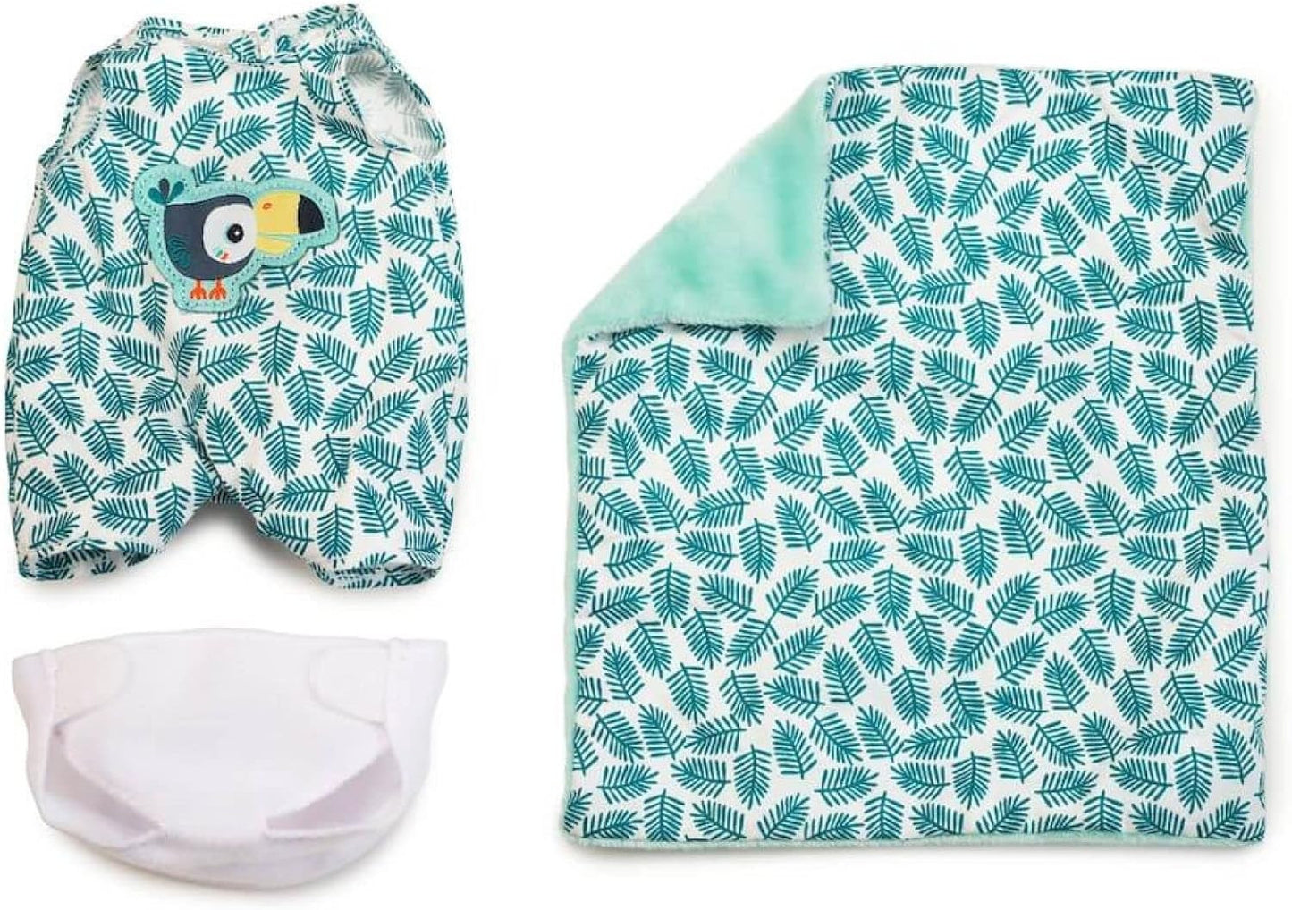 Peluche - Bébé Ari et son couffin - Poupon - Dès 1 an - 22cm - Tissu - Lilliputiens