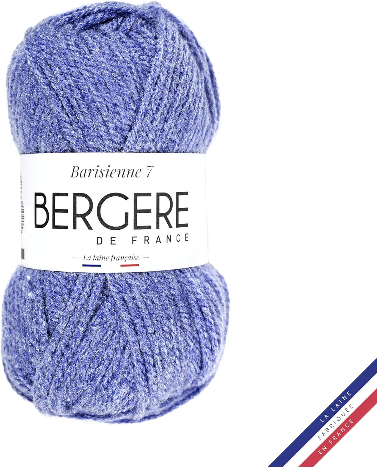 Pelote de laine - Océan blanc - 100% acrylique - Bergère de France - Barisienne 7