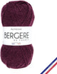 Pelote de laine - Prune - 100% acrylique - Bergère de France - Barisienne