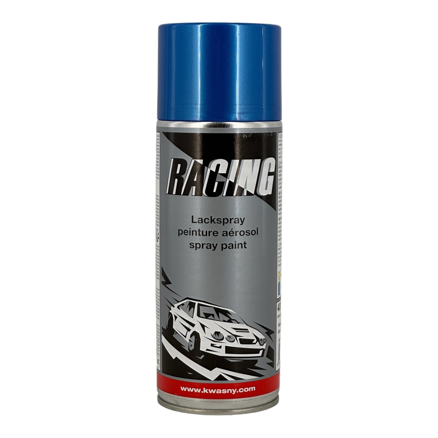 Bombe de peinture - Bleu métallisé - Carrosserie voiture - Racing - 400ml