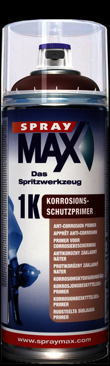 Bombe aérosol - Apprêt anti-corrosion - Brun - Automobile - 1K Spray max