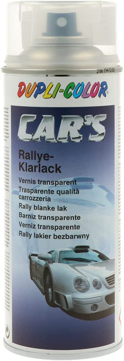 Bombe de vernis pour voiture - Transparent brillant - Car's Duplicolor - 400 ml