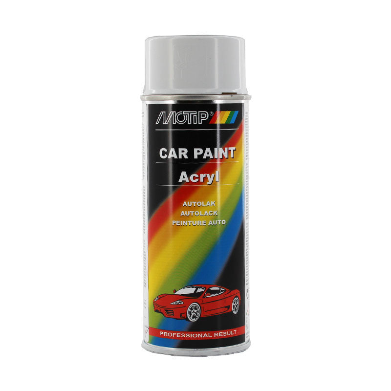 Bombe de peinture carrosserie voiture blanc RAL 45270