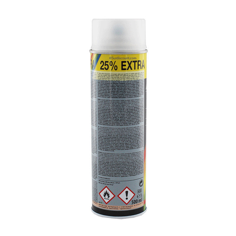 Bombe de peinture - Vernis - transparent mat - Motip