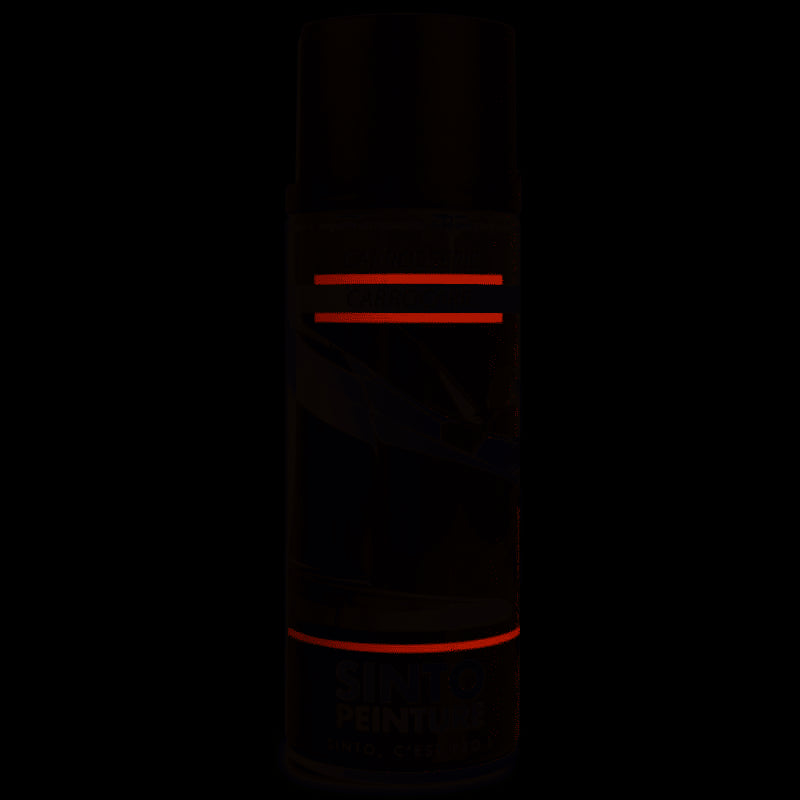 Bombe de peinture pour carrosserie - noir mat - Sinto