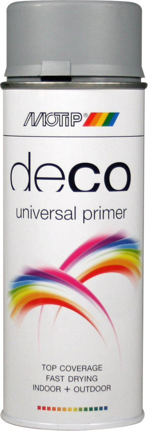 Bombe de peinture - Apprêt gris - 400 ml - Motip