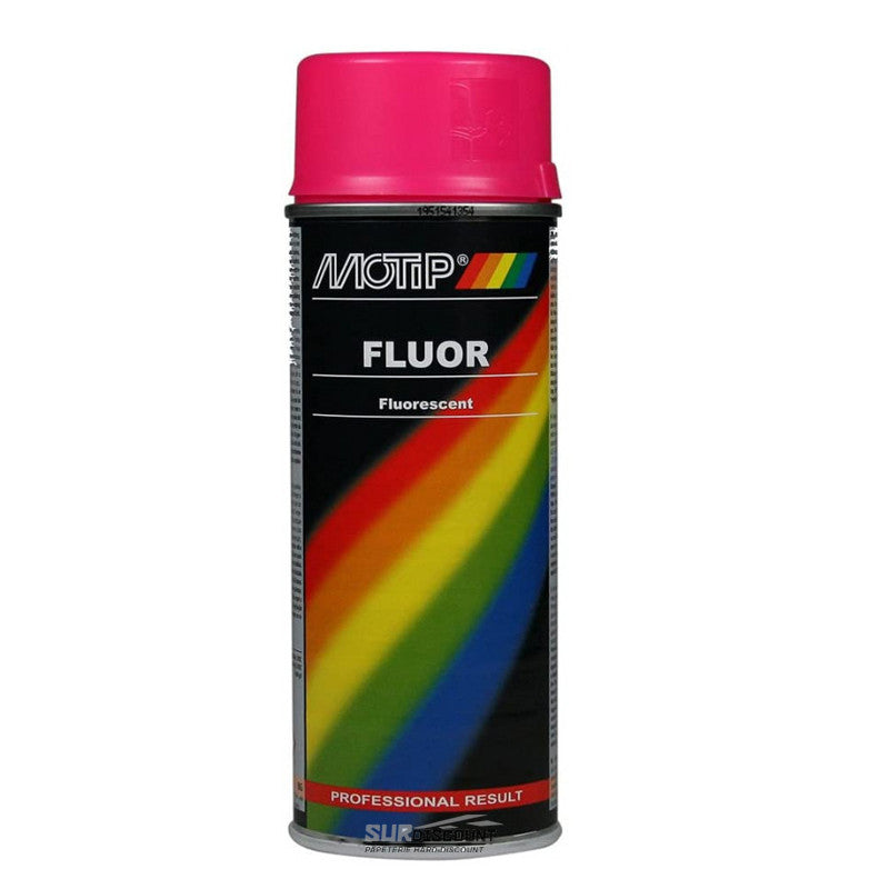 Bombe de peinture - rose fluo - Motip