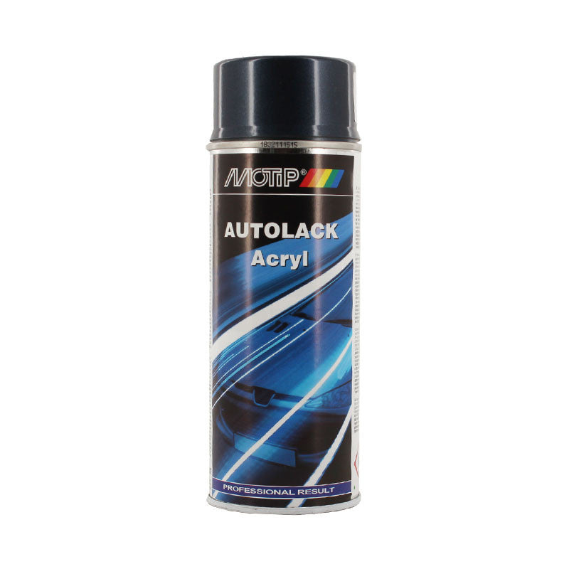 Bombe de peinture - Carrosserie - Renault - Bleu gris métallisé - J47 - Motip
