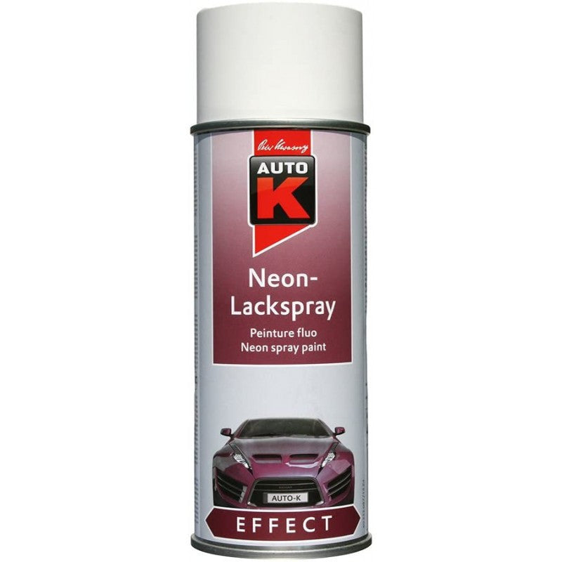 Bombe de peinture - Apprêt - Primaire pour peinture fluo - Blanc - Auto K
