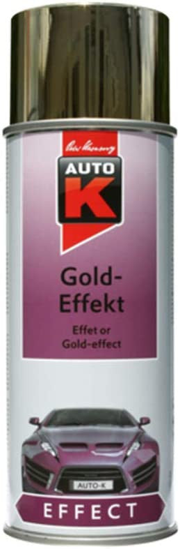 Bombe de peinture or carrosserie voiture Auto K 400ml