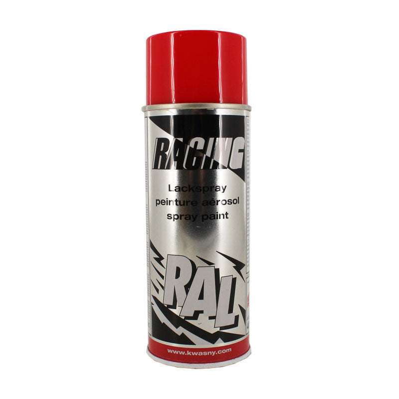 Bombe de peinture carrosserie voiture Racing RAL3020 rouge signalisation 400ml