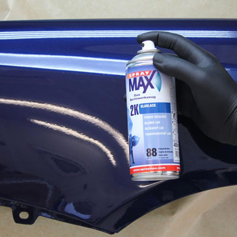 Bombe de vernis - Séchage rapide - Automobile - 2K Spray max - 250ml