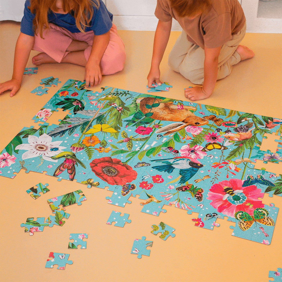 Puzzle - Enfant - 204 pièces - Nature - Apli Kids