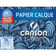 Pochette papier calque Canson 24x32cm 70g 12 feuilles