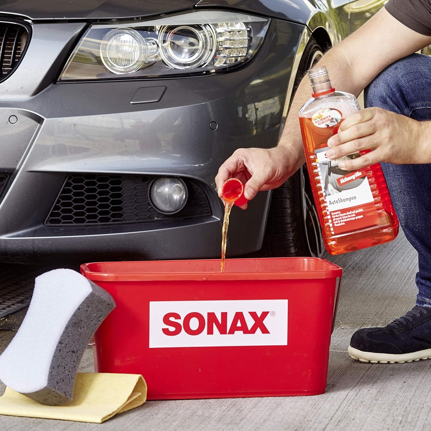 Shampooing - Carrosserie - Auto - Concentré - A diluer - SONAX - 2L